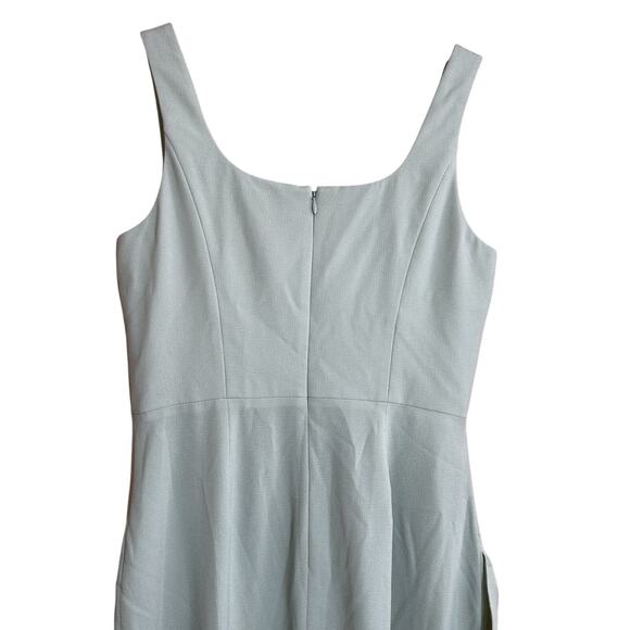 Dress the Population Charlene Ruffle Gown Dress Sage Green Large Wedding - Picture 10 of 13